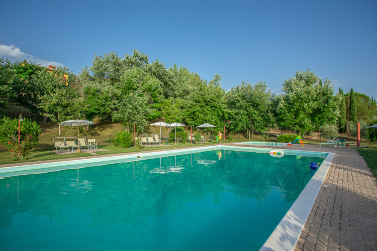 Ferienwohnung Machiavelli im Toskana Weingut Residence San Lorenzo mit Pool
