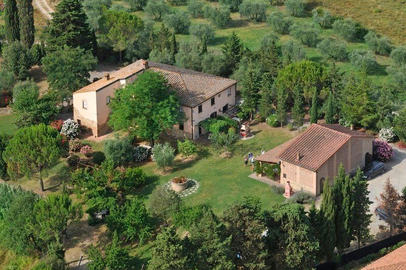 Toskana Agriturismo Casa Montelopio mit Ferienwohnungen, Pool, kinderfreundlich