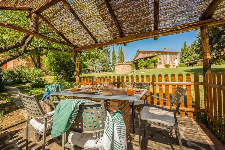 Ferienwohnung Lilla Toskana Weingut bei San Gimignano mit Pool