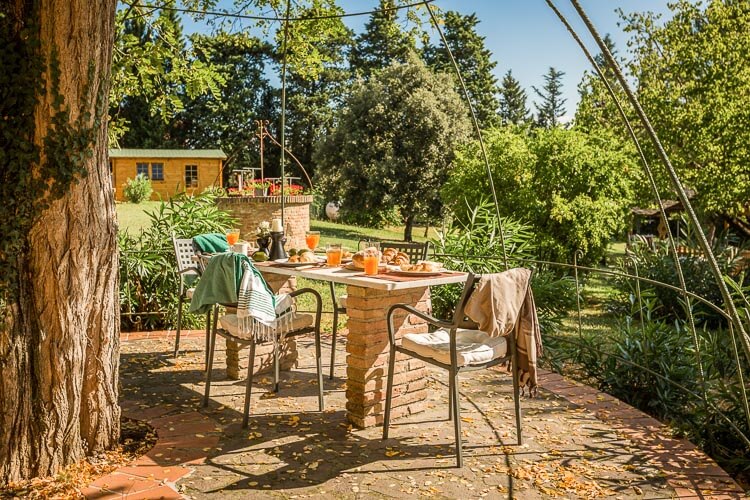 Ferienwohnung Margherita im Toskana Agriturismo nahe dem Meer