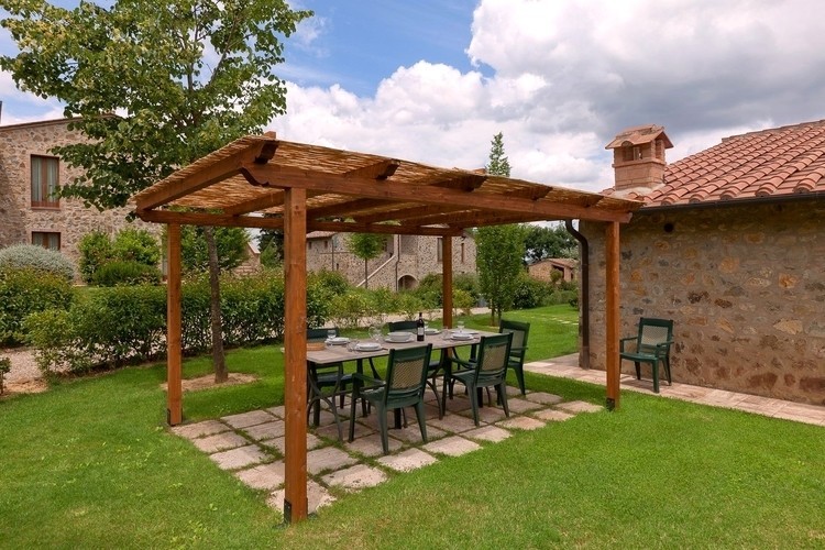 Ferienwohnung Trilo Ginestra Nr. 1 La Fontana Toskana bei San Gimignano mit Pool, Indoor Pool Terrasse