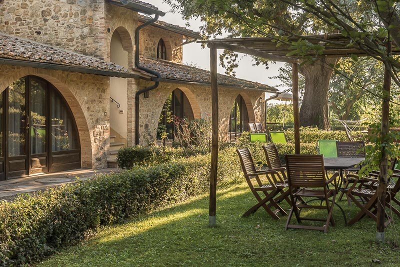 Toskana Ferienwohnung Arezzo, in Landgut La Campagna, mit Pool bei San Gimignano