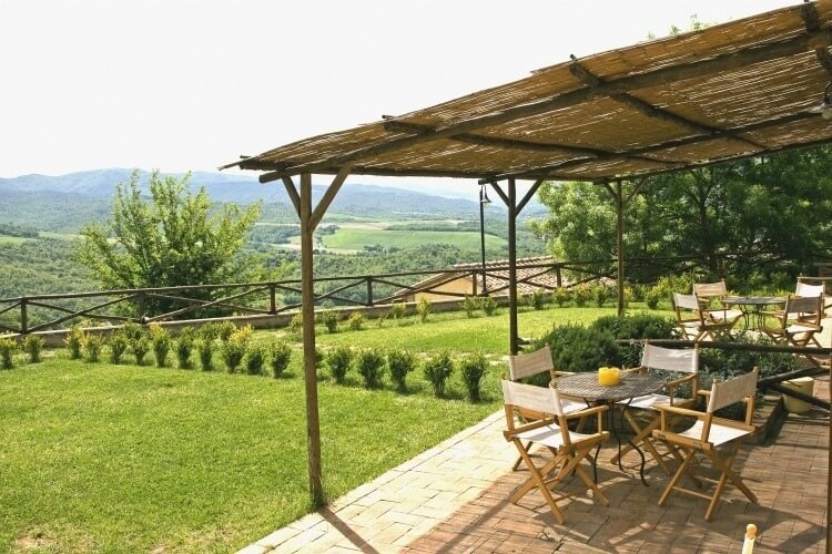 Toskana Ferienwohnung Nr. 6 im Borgo del Monte, in Meer-Nähe mit Pool und Terrasse