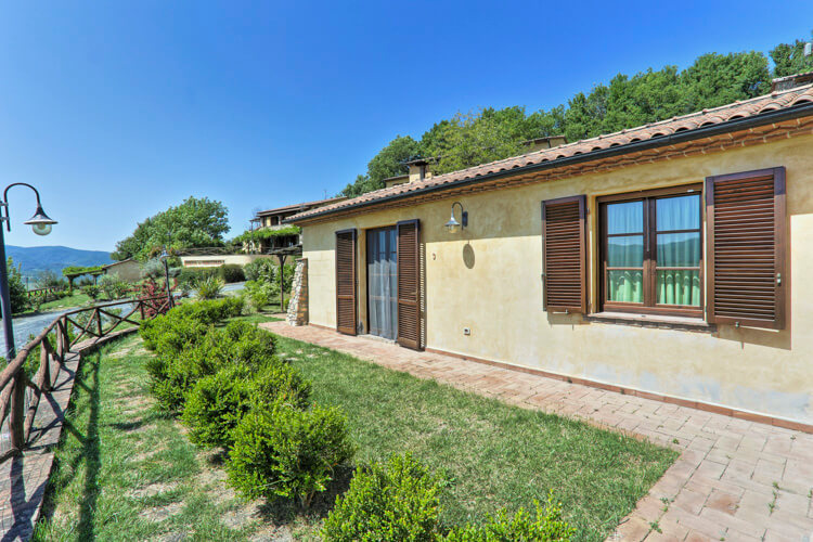 Toskana Ferienhäuschen Villetta Nr. 3 im Borgo del Monte mit Pool, hundefreundlich