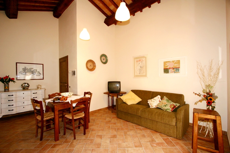 Ferienwohnung Cipresso im Öko-Agriturismo Casa Graziosa mit Öko-Pool und Ausblick - sehr kinderfreundlich