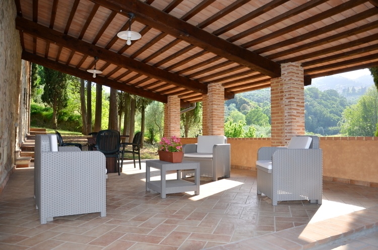Ferienwohnung Olivo im Toskana Landgut Casa Graziosa mit Pool - ein Kinder-Paradies