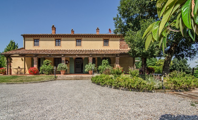 Ferienwohnung Querce Toskana Weingut Valli Ferone Meernähe und Pool