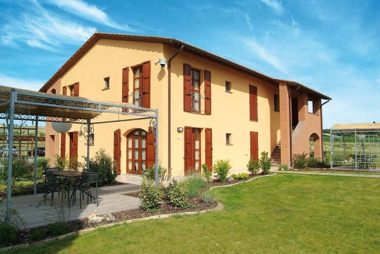 Toskana Ferienwohnung Girasoli im Agriturismo La Poesia mit Pool, Hunde erlaubt