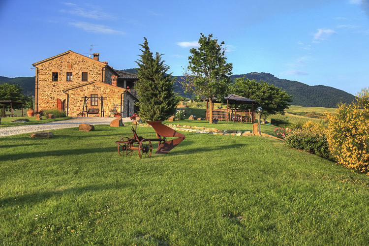 Ferienwohnung Cipresso Toskana Agriturismo Caccia Amici mit Pool Familien-Urlaub