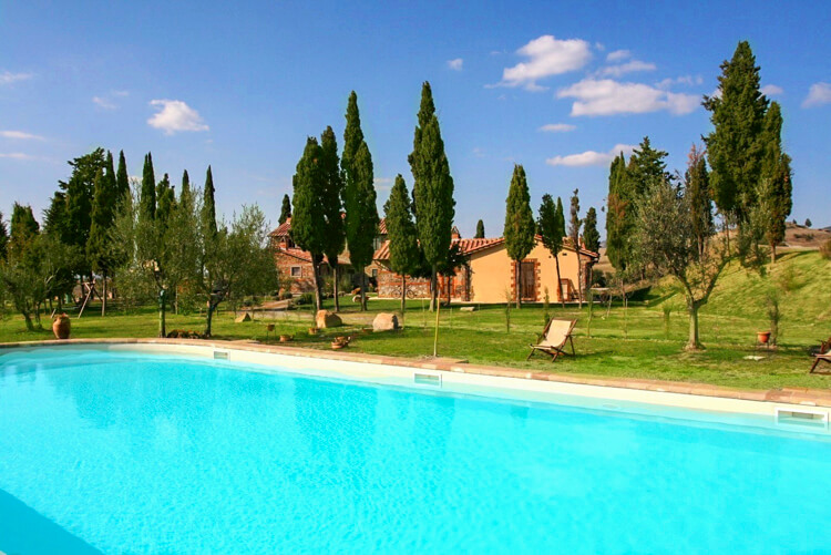 Ferienwohnung Cipressaia Agriturismo Caccia Amici Nuovo Pool und Toskana-Charme