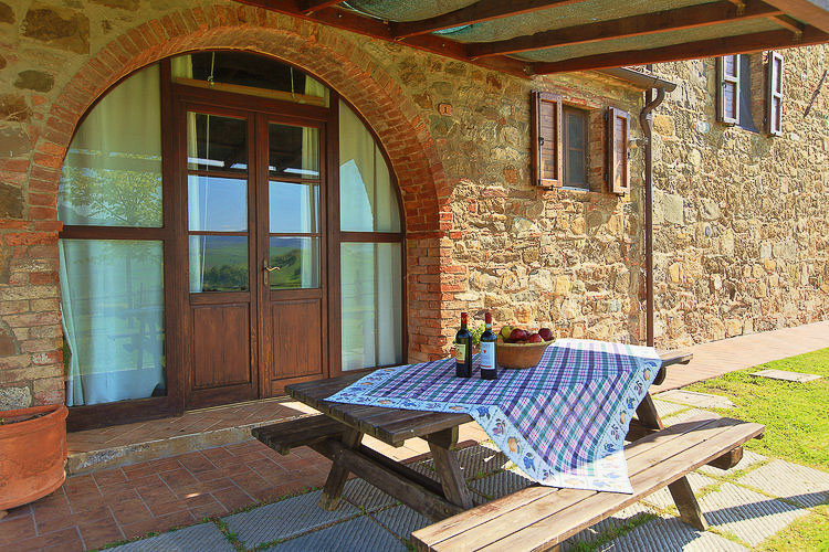 Ferienwohnung Paradiso 2, Toskana, Agriturismo mit Pool, Panorama-Blick