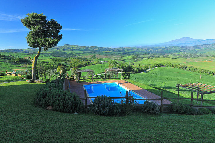 Ferienwohnung Paradiso 2, Toskana, Agriturismo mit Pool, Panorama-Blick