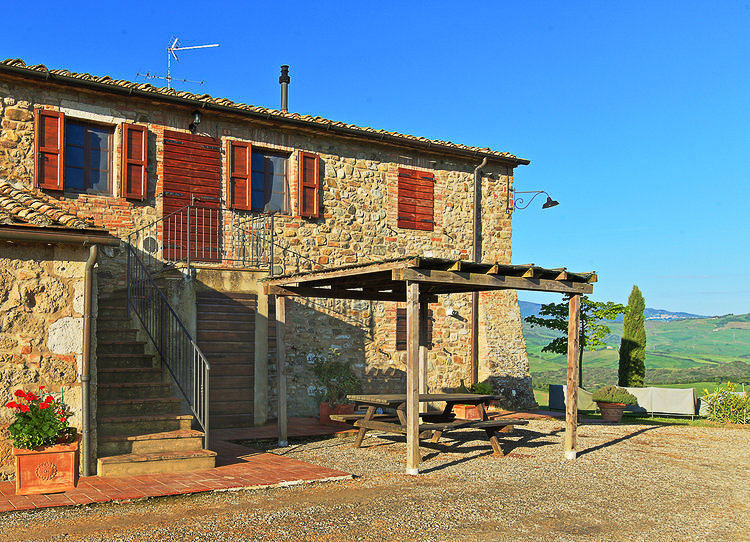 Ferienwohnung Paradiso 4 im Toskana Agriturismo, Familien-Urlaub mit Pool