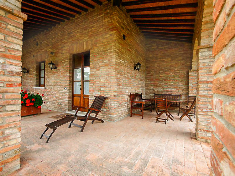 Toskana Ferienwohnung Archi im Agriturismo Azienda Sanguineti mit Pool, Urlaub mit Hund