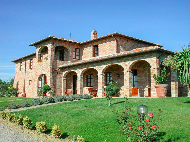 Toskana Ferienwohnung Dolce Dormire im Weingut Azienda Sanguineti, Pool und Frühstück