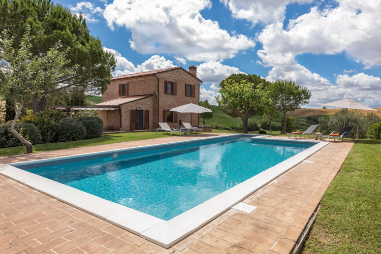 Casa Aria della Crete Toskana Ferienhaus zwischen Siena, Pienza und Montepulciano