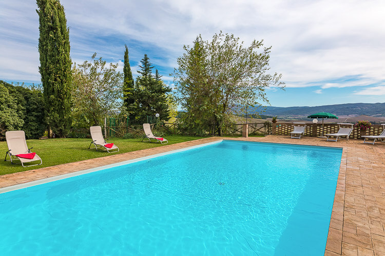 Ferienwohnung Aranceto Süd-Toskana Weingut Limonaia mit Pool bei Siena