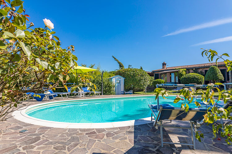 Privates Ferienhaus Villa Veranda in der Süd-Toskana mit Pool und Garten