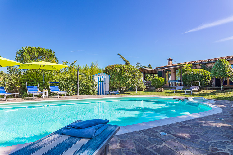 Privates Ferienhaus Villa Veranda in der Süd-Toskana mit Pool und Garten